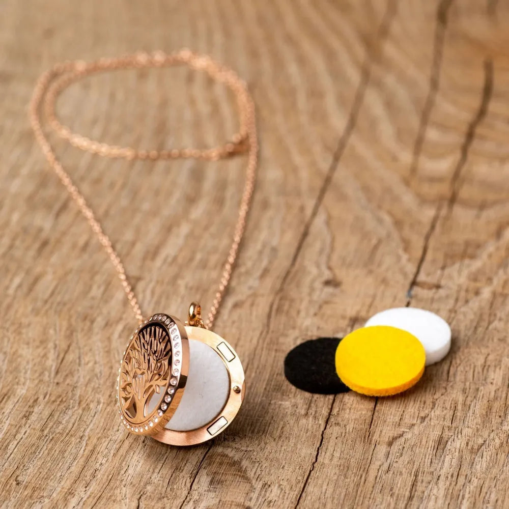 Collier sautoir aromathérapie