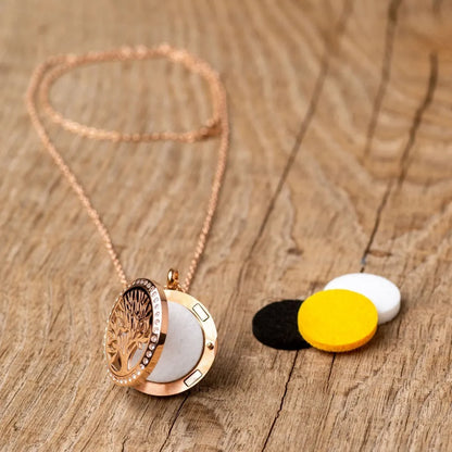 Collier sautoir aromathérapie
