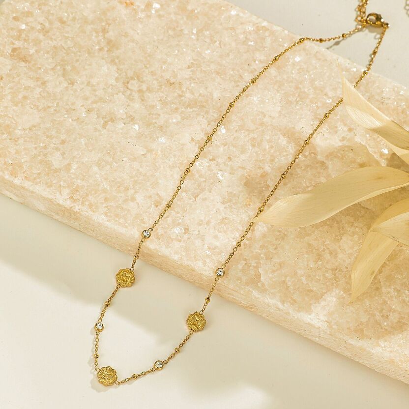 Collier fin en acier inoxydable