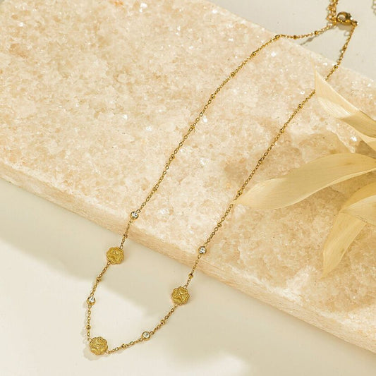Collier fin en acier inoxydable