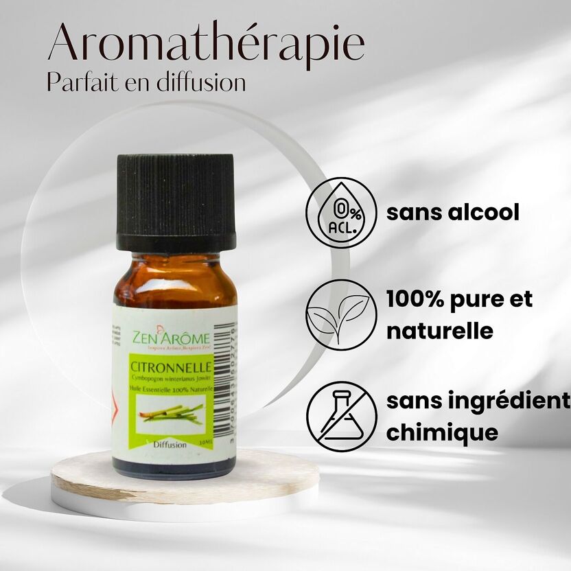 Huile essentielle Citronnelle