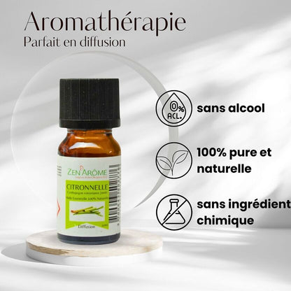 Huile essentielle Citronnelle