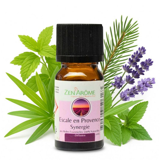 Huile essentielle Synergie Escale en Provence