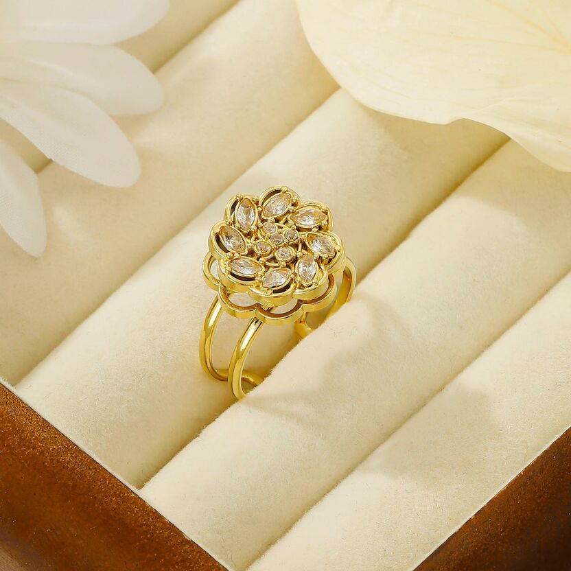 Bague anti stress en acier inoxydable