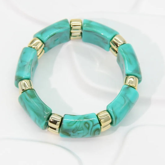 Bracelet Résine Élastique